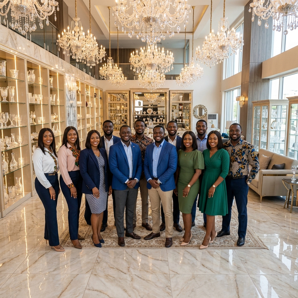 The Crystals Showroom Team